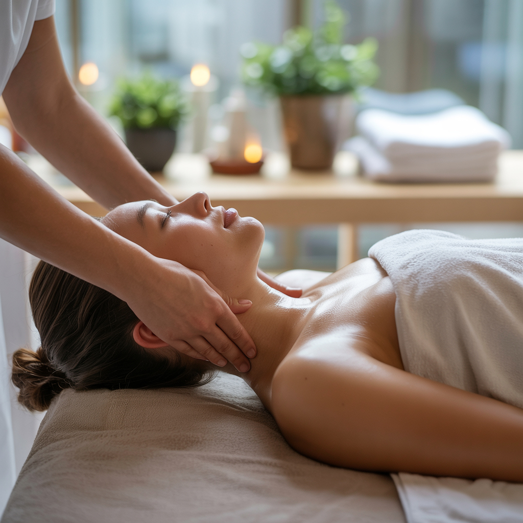 lymph drainage massage